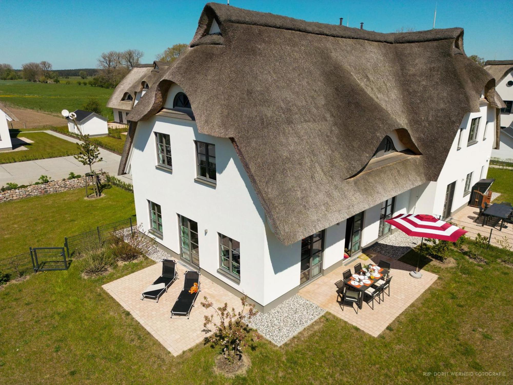 Inseldomizil Stolpe - Urlaub Unter Reet Auf Usedom Villa Stolpe auf Usedom Exterior foto